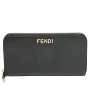 Fendi Vintage Pre-owned Laeder plnbcker Black, Dam