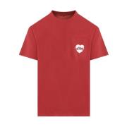 Carhartt Wip Vit Fick T-shirt Red, Herr