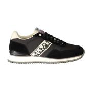 Napapijri Stilren Svart Polyester Sneaker Black, Herr