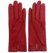 Hermès Vintage Pre-owned Laeder handskar Red, Unisex
