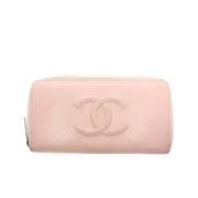 Chanel Vintage Pre-owned Laeder plnbcker Pink, Dam