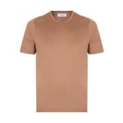 Gran Sasso Casual T-shirt Polo Brown, Herr