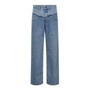 Co'Couture Denimcc Block Jeans 31308 552-Denim Blue Blue, Dam