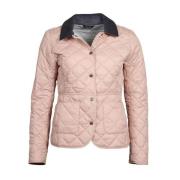 Barbour Quiltad Jacka Rosa Ss24 Pink, Dam