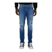 John Richmond Slim-fit Jeans Blue, Herr