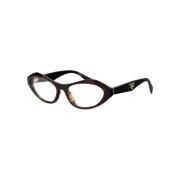 Prada Stiliga Optiska Glasögon för Kvinnor Brown, Dam