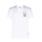 Love Moschino Vit T-shirt och Polo Set White, Dam