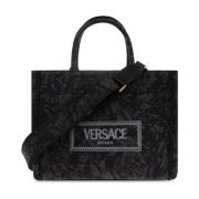 Versace ‘Barocco Athena Small’ axelväska Black, Dam