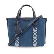 Tory Burch Shopper-typ väska Blue, Dam