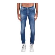 Dondup Klassiska Denim Jeans Blue, Herr