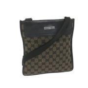 Gucci Vintage Pre-owned Canvas gucci-vskor Multicolor, Dam