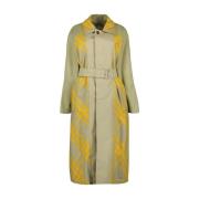 Burberry Reversible Check Trench Coat Multicolor, Dam