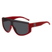 Hugo Boss Red/Grey Sunglasses HG 1283/S Black, Herr
