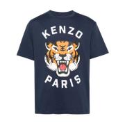 Kenzo T-Shirts Blue, Herr