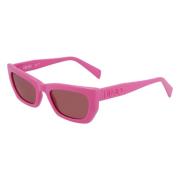 Liu Jo Stiliga Solglasögon 610 Pink, Dam