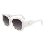 Karl Lagerfeld Stiliga solglasögon Kl6146S färg 105 White, Dam