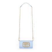 Chiara Ferragni Collection Mini Eyelike Spänneväska Blue, Dam