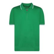 Kiton Gröna T-shirts Polos för män Green, Herr