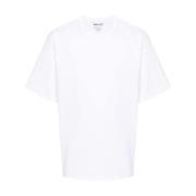 Martine Rose Bekväm Bomull T-shirt White, Herr