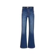 Liu Jo Klassiska Denim Jeans för Vardagsbruk Blue, Dam