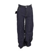 Bottega Veneta Vintage Pre-owned Bomull jeans Blue, Dam