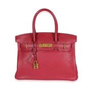 Hermès Vintage Pre-owned Laeder handvskor Red, Dam