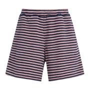 Marni Randig terry shorts Multicolor, Herr