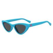 Chiara Ferragni Collection Stiliga solglasögon CF 7006/S Blue, Dam