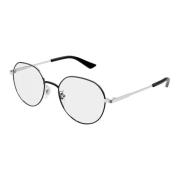 Gucci Stylish Eyewear Frames in Black Silver Gray, Unisex