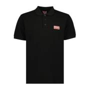 Kenzo Klassiskt Logo Polo Skjorta Black, Herr