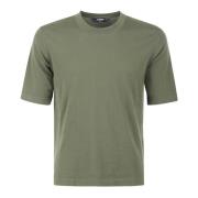 K-Way Militärstil T-shirts och Polos Green, Herr