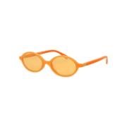 Miu Miu Stiliga solglasögon med 0MU 04Zs Orange, Dam