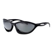 Prada Stiliga solglasögon med unik design Black, Herr