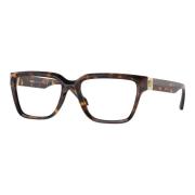 Versace Stiliga Glasögon i Svart Brown, Unisex