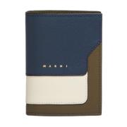 Marni Saffiano läder bi-fold plånbok Multicolor, Dam