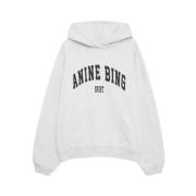 Anine Bing Harvey Sweatshirt White, Herr