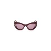 Emilio Pucci Acetat solglasögon för kvinnor Red, Dam