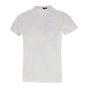 K-Way Vita T-shirts och Polos White, Herr