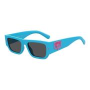 Chiara Ferragni Collection Stylish Sunglasses in Light Blue/Grey Blue,...