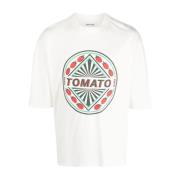 Henrik Vibskov Tomatillustration T-tröja White, Herr