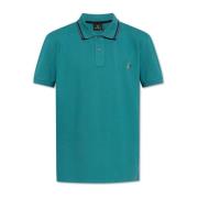 PS By Paul Smith Polo med logotyp Blue, Herr