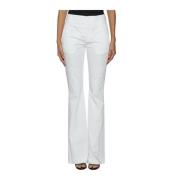 Dondup Stretch bomullsbyxor White, Dam