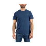 Brooksfield Herr Casual T-shirt Blue, Herr