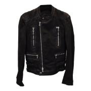 Balmain Pre-owned Pre-owned Bomull ytterklder Black, Herr