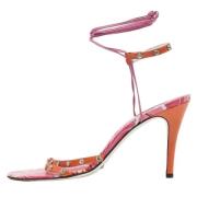 Dolce & Gabbana Pre-owned Pre-owned Laeder sandaler Multicolor, Dam