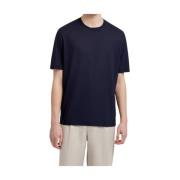 Filippo De Laurentiis Kortärmad Rund Hals T-shirt Blue, Herr