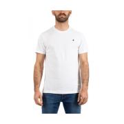 Brooksfield Herr Casual T-shirt White, Herr