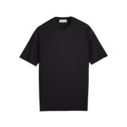 Filippo De Laurentiis Kortärmad Rund Hals T-shirt Black, Herr