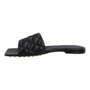 Bottega Veneta Läder sandaler Black, Dam