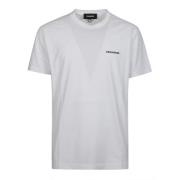 Dsquared2 Snygg Cool Fit T-Shirt White, Herr
